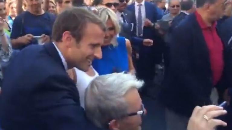 Έκπληξη της τελευταίας στιγμής από το προεδρικό ζεύγος της Γαλλίας (ΦΩΤΟ)