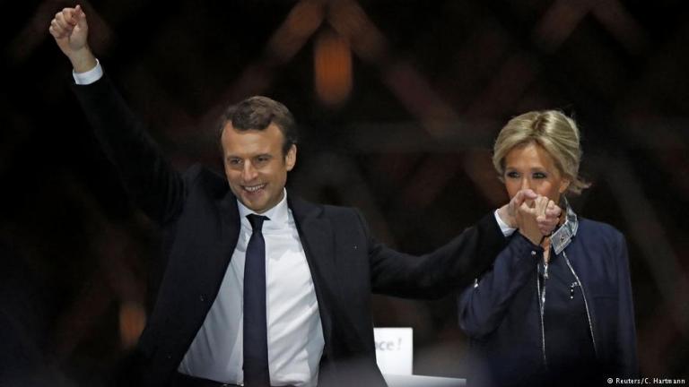 Η νίκη Μακρόν στις γαλλικές εκλογές κυριαρχεί στον γερμανικό Τύπο