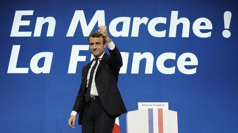 Νικητής του γαλλικών εκλογών ο Εμ. Μακρόν θα αντιμετωπίσει στο β'  γύρο τη Μ. Λεπέν