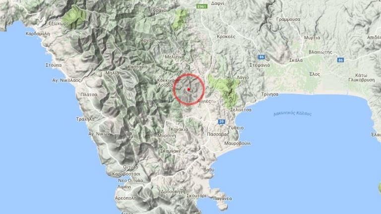 Υπό μερικό έλεγχο η φωτιά στο Προσήλιο της Ανατολικής Μάνης