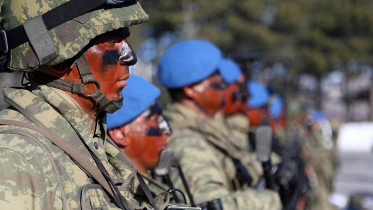 Επίλεκτα μέλη των τουρκικών ειδικών δυνάμεων στη Μαρμαρίδα