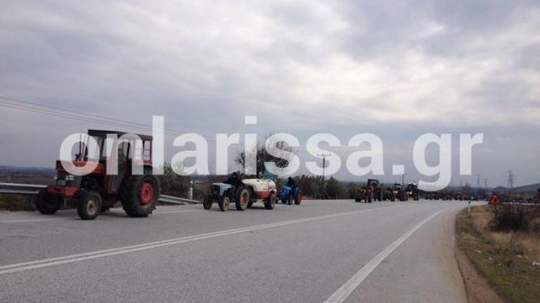 Στην κυκλοφορία δόθηκε η εθνική οδός Λάρισας – Κοζάνης που είχε αποκλειστεί από αγρότες