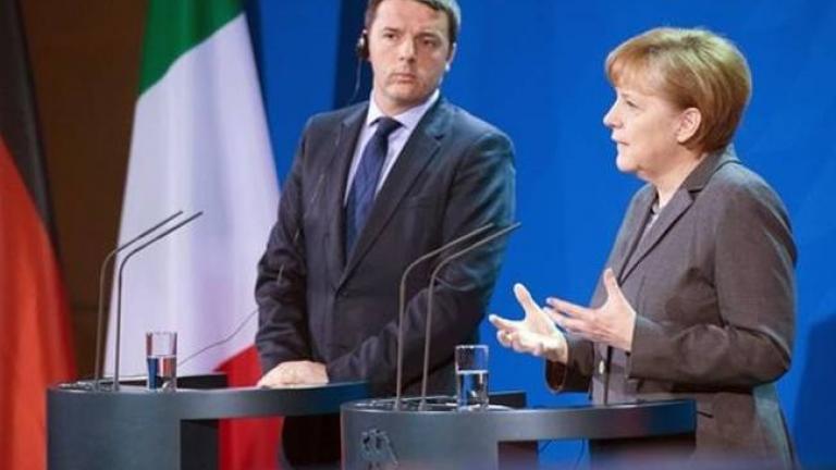 Μέρκελ: «Δεν μπορούμε να εγκαταλείψουμε την Ελλάδα και την Ιταλία»
