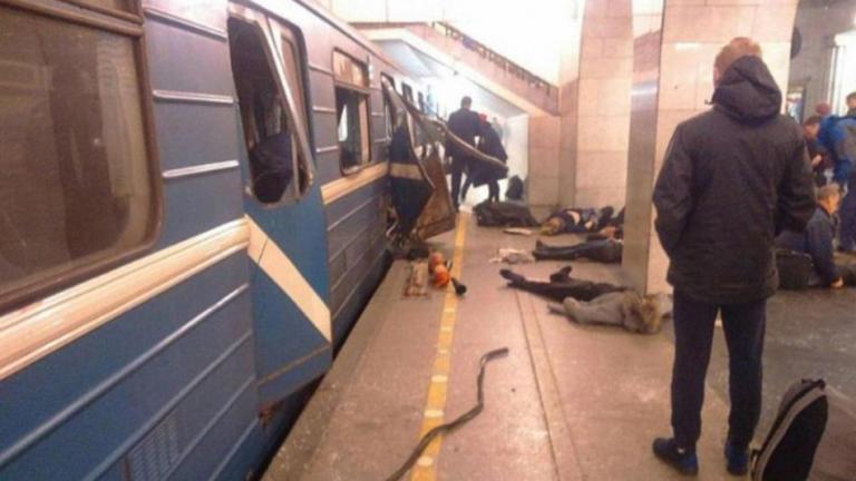Ρωσία: Ισλαμιστική οργάνωση ανέλαβε την ευθύνη για την επίθεση στο μετρό της Αγ. Πετρούπολης