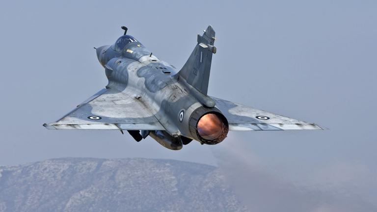 Πτώση μαχητικού αεροσκάφους Mirage 2000 στη Σκόπελο