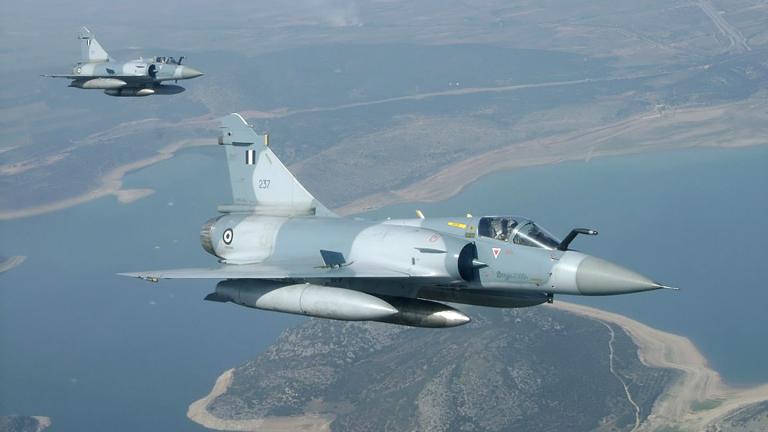 Πτώση MIRAGE-2000 της πολεμικής Αεροπορίας στη Σκόπελο - Σώος ο χειριστής
