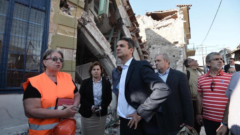 Επίσκεψη Μητσοτάκη στη Βρίσα: Δε θα σας εγκαταλείψουμε