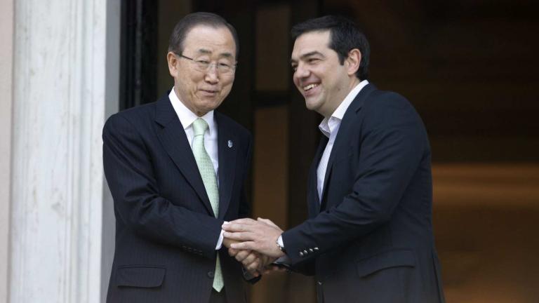Μπαν Κι Μουν: Είμαι ευγνώμων για την προσπάθεια της Ελλάδας