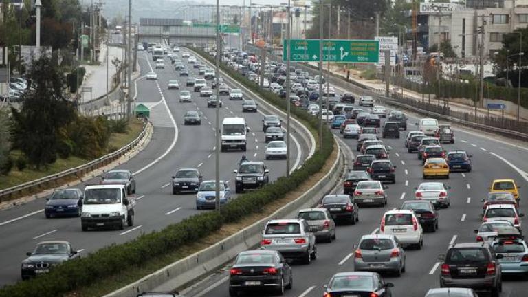 Μεγάλο μποτιλιάρισμα στον Κηφισό