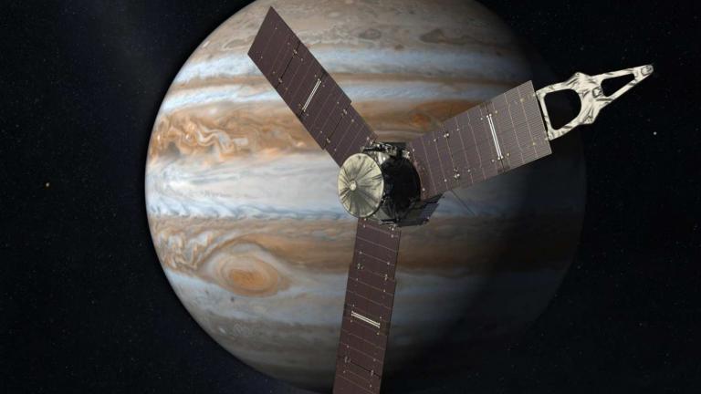 Το αμερικανικό διαστημικό σκάφος Juno πλησιάζει στον Δία