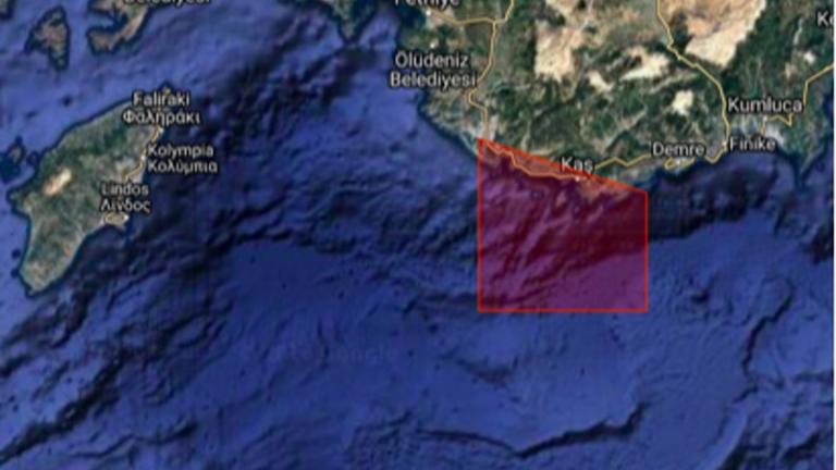 Νέα απίστευτη τουρκική πρόκληση-“Σβήνει” το Καστελόριζο από το χάρτη