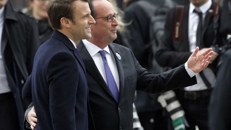 «Φρούριο» το Παρίσι - 1.500 αστυνομικοί για την παράδοση Ολάντ στον Μακρόν