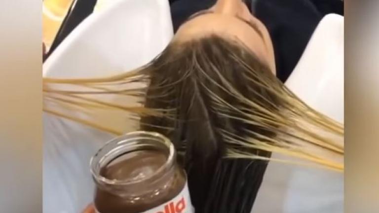 Έβαψε τα μαλλιά της με σοκολάτα! Το αποτέλεσμα; Εκπληκτικό (και νόστιμο)