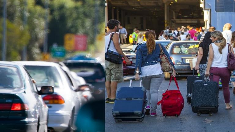 Αυξημένη αλλά ομαλά διεξάγεται η έξοδος των εκδρομέων του Δεκαπενταύγουστου από δρόμους και Λιμάνια