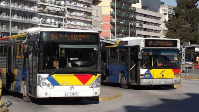 Για 4η μέρα «χειρόφρενο» στα λεωφορεία της Θεσσαλονίκης