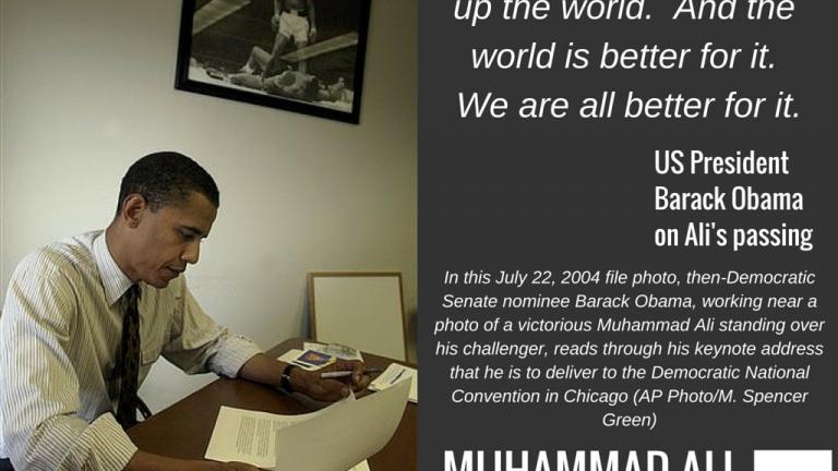 Μπ. Ομπάμα: «Ο Μοχάμεντ Άλι συγκλόνισε τον κόσμο. Και ο κόσμος είναι καλύτερος»