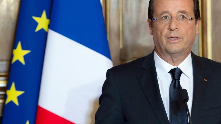 Γαλλία: Ο πρόεδρος Ολάντ χαρακτήρισε "επίθεση" την έκρηξη στα γραφεία του ΔΝΤ στο Παρίσι
