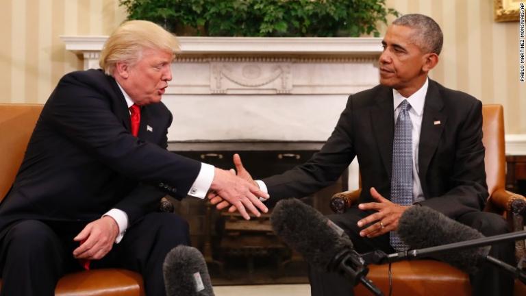 "Εξαίρετη" η συνάντηση Ομπάμα-Τραμπ στον Λευκό Οίκο