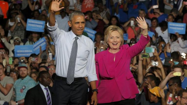 Ο Ομπάμα στηρίζει Κλίντον στις προεδρικές εκλογές των ΗΠΑ