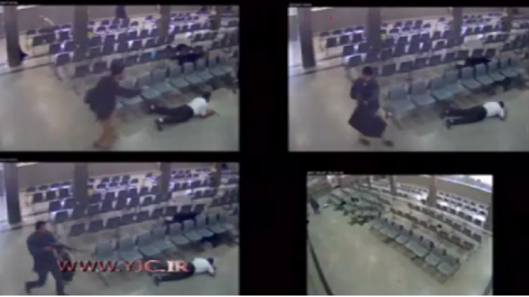 Συγκλονιστικές εικόνες! Κάμερες ασφαλείας δείχνουν τον τρομοκράτη μέσα στο Ιρανικό Κοινοβούλιο! (ΒΙΝΤΕΟ)
