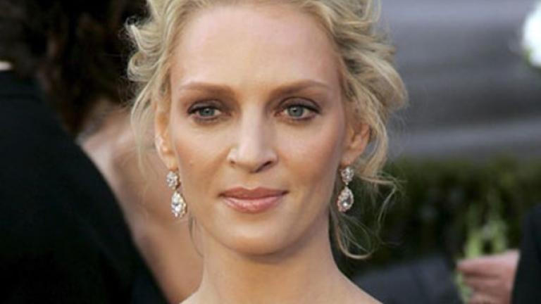 H Uma Thurman στις Σπέτσες 