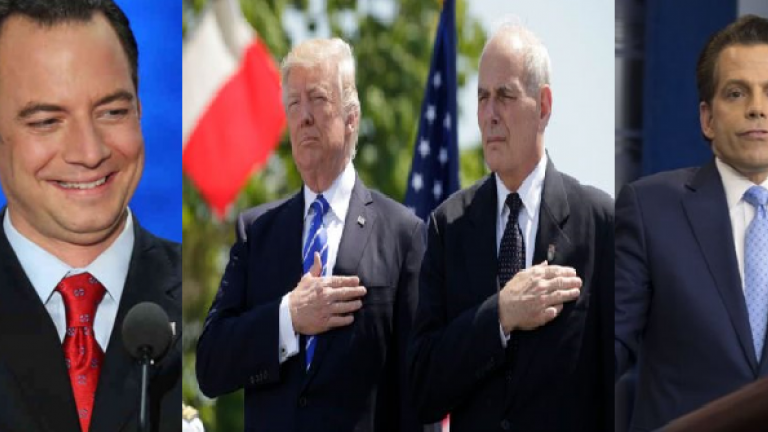 Λευκός "Μύλος": Ο Σκαραμούτσι έβαλε τον Τραμπ να "φάει" τον Πρίμπους και ο Κέλι "έφαγε" τον Σκαραμούτσι