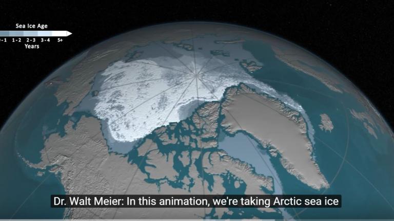 Το λιώσιμο των πάγων στον Αρκτικό Ωκεανό καταγράφει βίντεο της NASA
