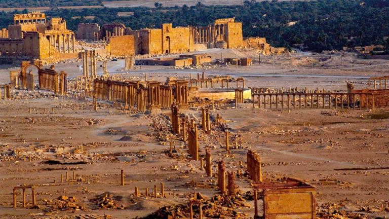 Το Ισλαμικό Κράτος κατέστρεψε το Τετράπυλον στην Παλμύρα