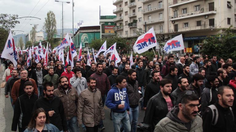 Ανοιξε το ρεύμα καθόδου της λεωφόρου Αλεξάνδρας, που είχε κλείσει λόγω της συγκέντρωσης του ΠΑΜΕ