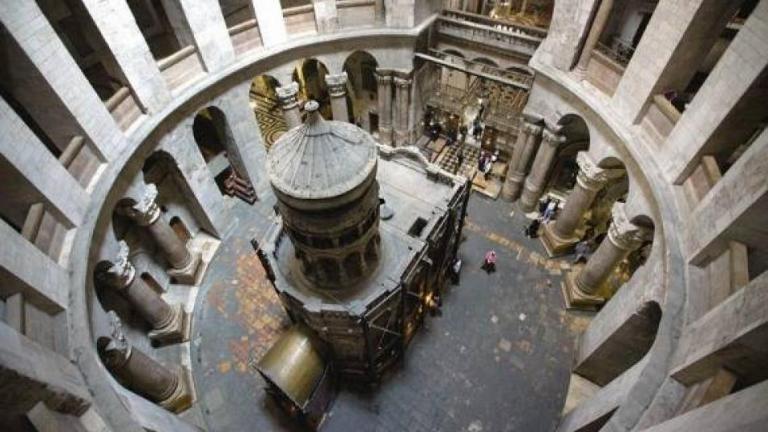 Ξεκίνησαν οι εργασίες συντήρησης και αναστήλωσης του Παναγίου Τάφου στα Ιεροσόλυμα