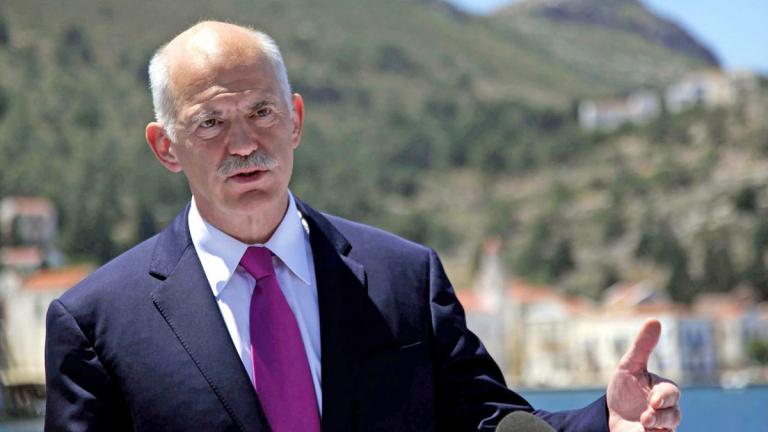 Στην αντεπίθεση προσπαθεί να περάσει ο Γ. Παπανδρέου για τη χρεοκοπία της χώρας