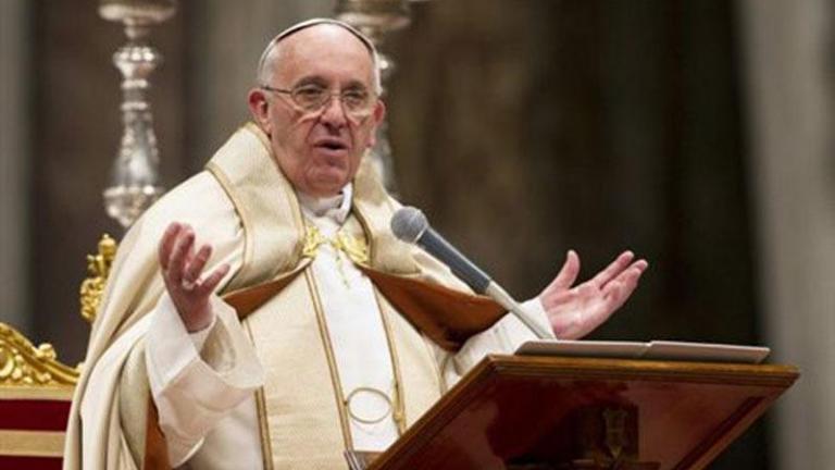 Άμεση κατάπαυση του πυρός για τη Συρία ζητά ο Πάπας Φραγκίσκος