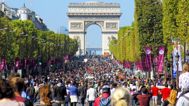 Η Champs Elysees χωρίς αυτοκίνητα