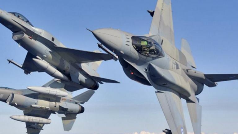 Εικονική αερομαχία ελληνικών - τουρκικών μαχητικών στο Αιγαίο 