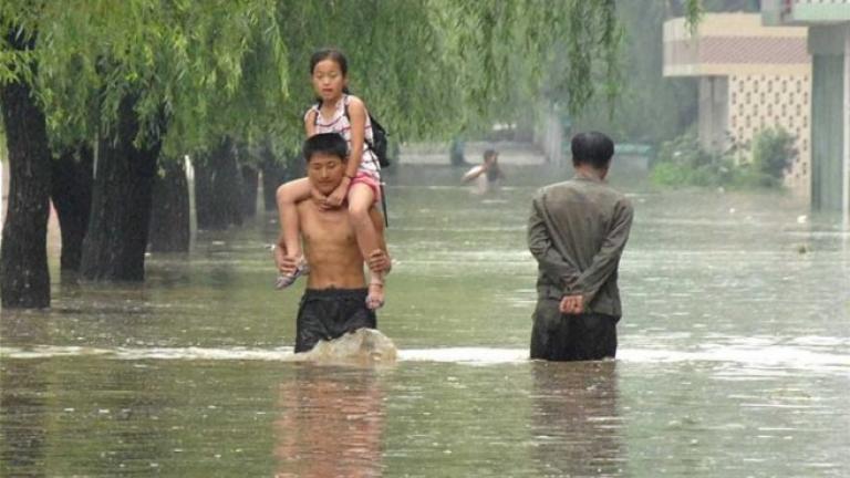 Εξήντα νεκροί από τις πλημμύρες στη Βόρεια Κορεά 