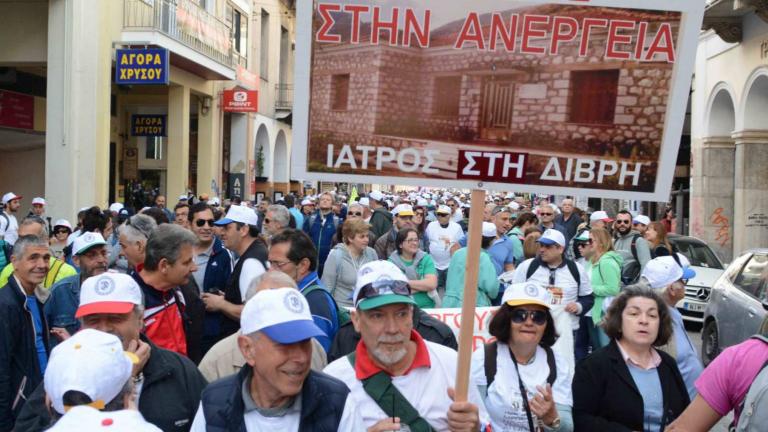 Συνεχίζεται η πορεία κατά της ανεργίας από την Πάτρα στην Αθήνα