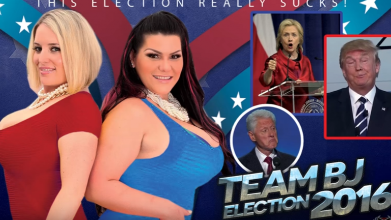  Οι δύο...ζουμερές κυρίες κοινοποίησαν ένα βίντεο στο οποίο τάζουν... στοματικό σεξ σε όλους τους Αμερικανούς που δεν θα ψηφίσουν Ντόναλντ Τραμπ σήμερα!