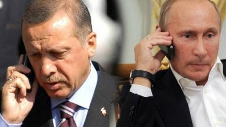 Τηλεφωνική επαφή Πούτιν-Ερντογάν για τις οικονομικές τους σχέσεις, τη Συρία και το Κατάρ 