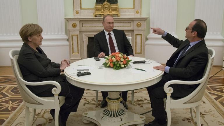 Πούτιν, Μέρκελ και Ολάντ θα συναντηθούν στο περιθώριο της G20 στην Κίνα τον Σεπτέμβριο
