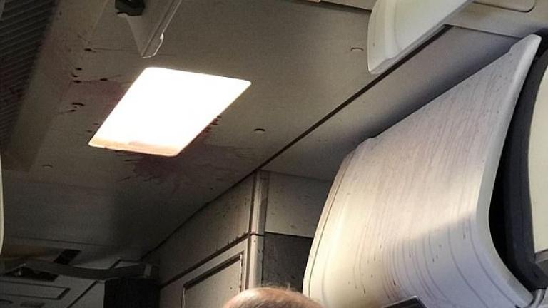 Συγκλονιστικές φωτό και βίντεο από την περιπετειώδη πτήση από Αθήνα για Φιλαδέλφεια