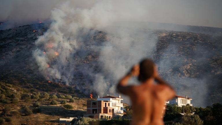 Νέες πυρκαγιές σε Καλύβια και Ζάκυνθο-Υψηλός ο κίνδυνος πυρκαγιάς και σήμερα