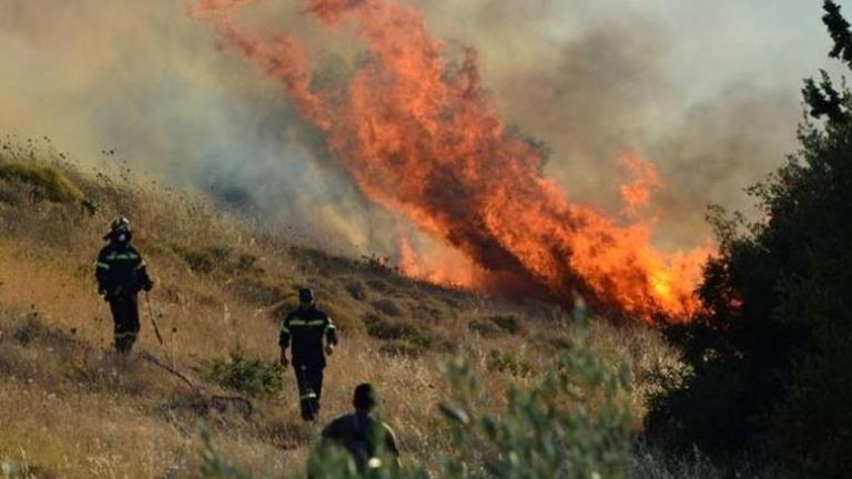 Νεκρός πυροσβέστης στη φωτιά στο Παρόρι Βοιωτίας