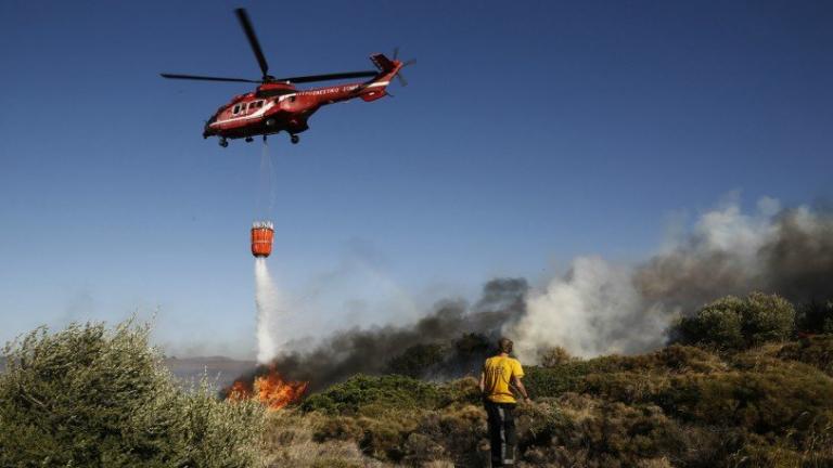 Οριοθετημένες οι πυρκαγιές στην Υάμεια Μεσσηνίας και στα Βρουβιανά Αιτωλοακαρνανίας