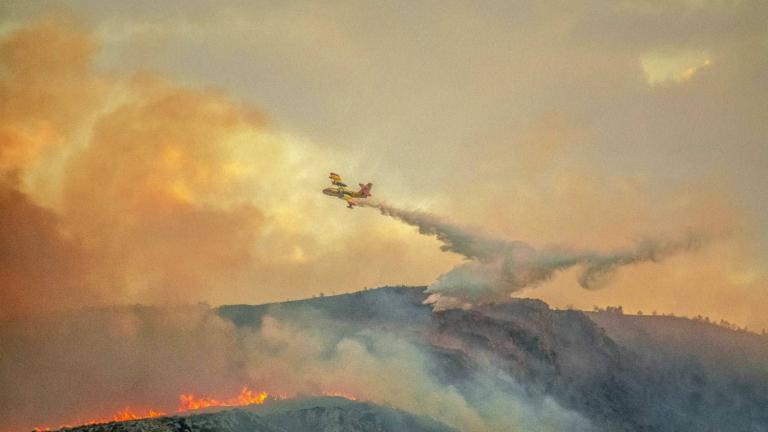 Πύρινη «κόλαση» στη Ζάκυνθο - «Στάχτη» περισσότερα από 600 στρέμματα πευκοδάσους