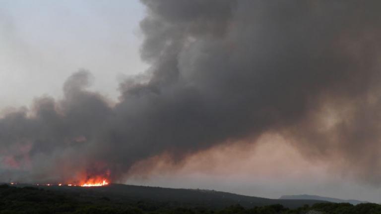 Υψηλός ο κίνδυνος πυρκαγιάς  - Βελτιώνεται η κατάσταση στα Κύθηρα 