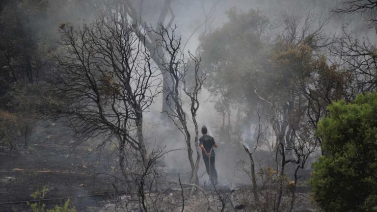 Σε εξέλιξη η μεγάλη πυρκαγιά στην Κρήτη 