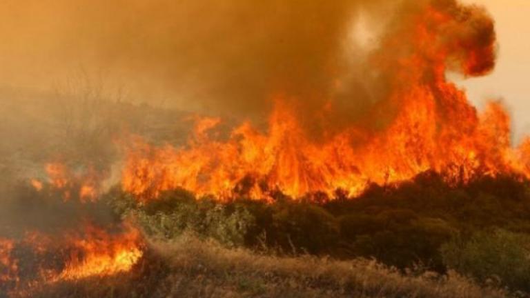 Σε εξέλιξη πυρκαγιά στην Κεφαλονιά