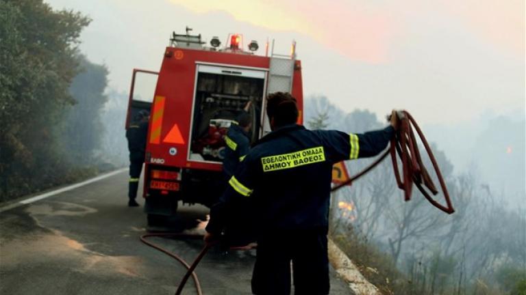 Πυρκαγιά στον Κάμπο Καρύστου