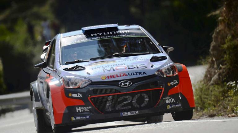H Hyundai Motorsport κατέκτησε δύο θέσεις στο βάθρο του Rally de España