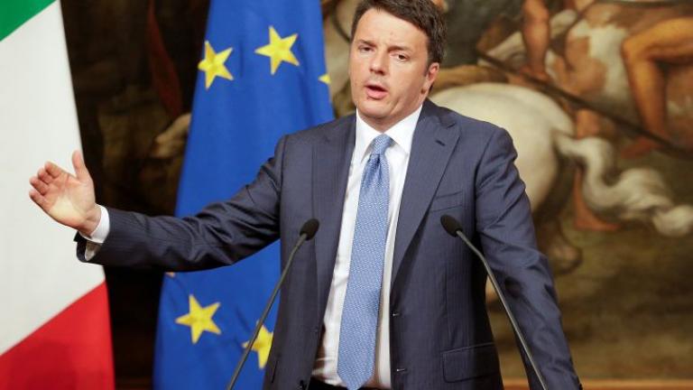 Brexit: Ρέντσι: “Πρέπει να υπερισχύσουν όσα μας ενώνουν”